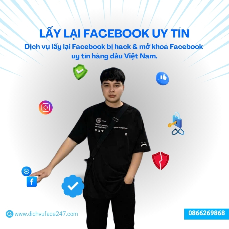 Dịch vụ lấy lại Facebook bị hack và mở khoá Facebook