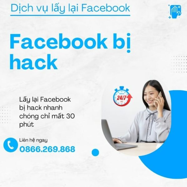 Lấy lại Facebook bị hack uy tín