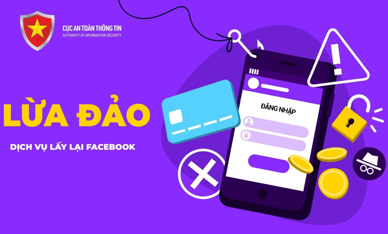 Dịch vụ lấy lại Facebook dễ bị lừa đảo