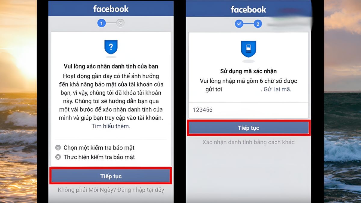 Ví dụ điển hình của một tài khoản Facebook bị khoá