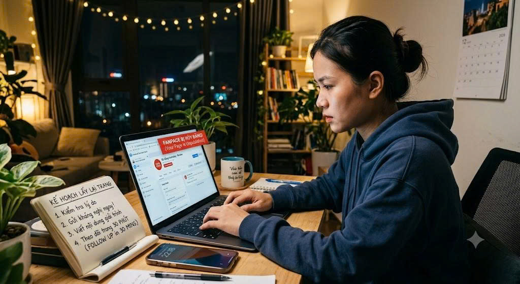 Fanpage Facebook bị huỷ đăng có lấy được không? Cách lấy lại trong 30 phút mới nhất